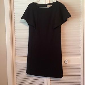 Loft Ruffle Sleeve Shift Dress